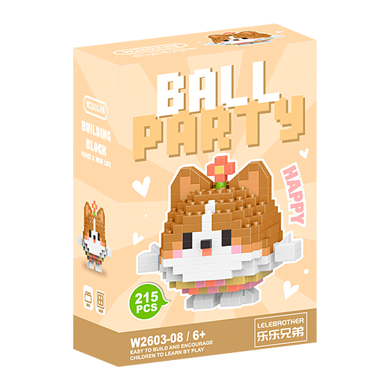 Фото товара 2 Конструктор Ball Party (котик)