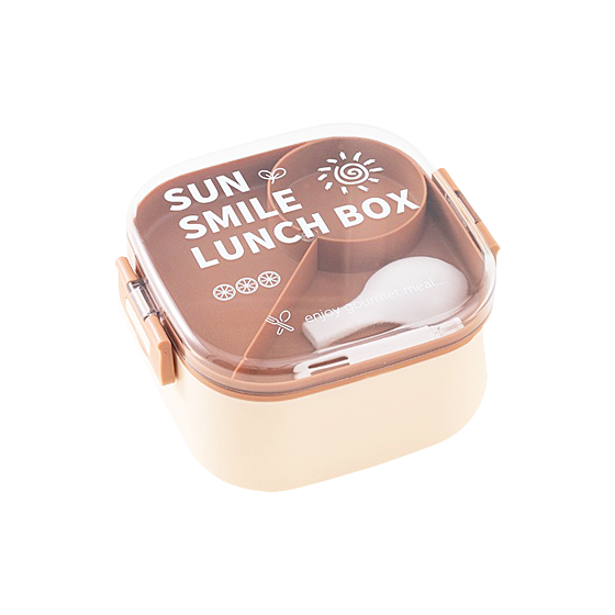 Фото товара Ланчбокс с приборами Sun Smile